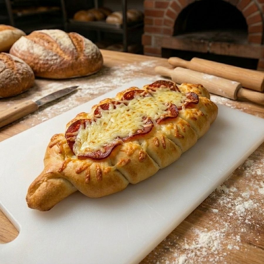 OMIO Beef Salami — Bakery Bread